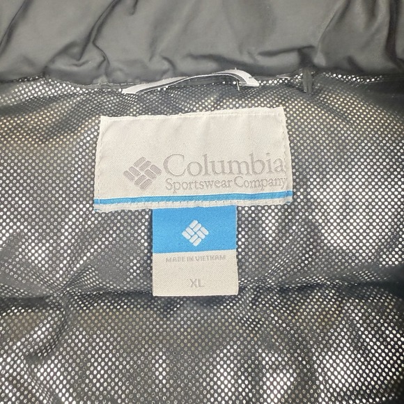 Columbia Puffer Vest Mens XL Pike Lake Purple Omni Heat Puffy Hiking Warm Winter - Picture 4 of 15